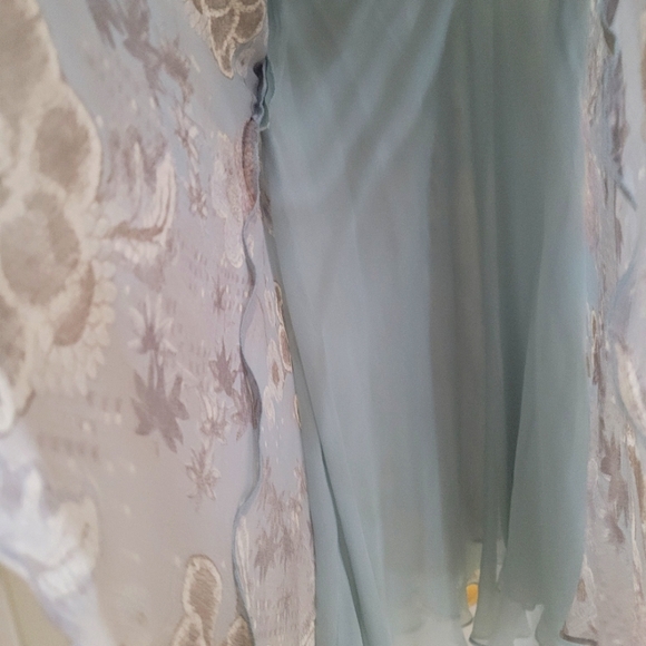 Gala 100% Silk Sundress with scarf - Picture 4 of 7